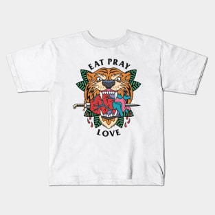 Eat Pray Love Kids T-Shirt